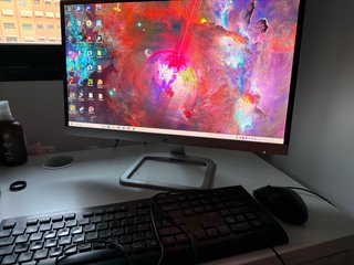 Pantalla HP con teclado
