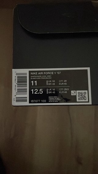 Nike Air Force 1 '07 Blancas