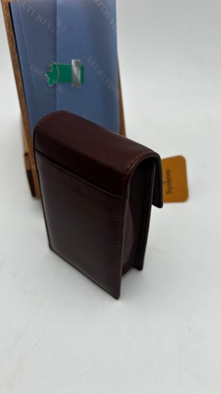 Pitillera Piel Basic & System Marrón