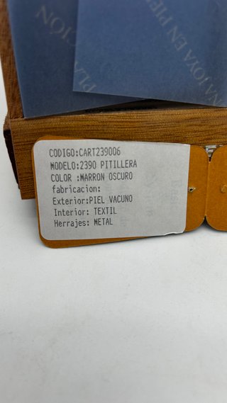 Pitillera Piel Basic & System Marrón