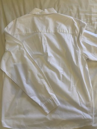 Camisa Zara Blanca Talla XXL Con Etiqueta