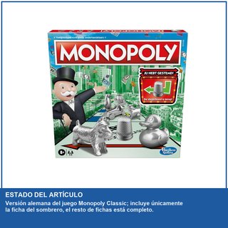 - Monopoly juego de mesa transacciones niños