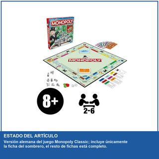 - Monopoly juego de mesa transacciones niños