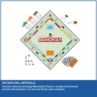 - Monopoly juego de mesa transacciones niños