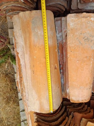 700 Tejas de Barro Antiguas