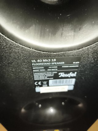 Teufel Ultima 40 Altavoces Negros