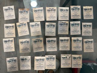 Lote cromos Liga Este 81-82