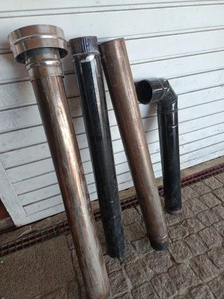 Tubos para estufa y chimenea