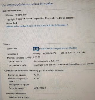 Torre PC Sobremesa Negra