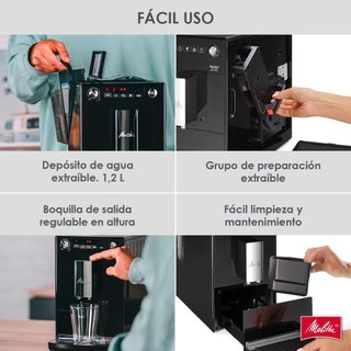 Melitta, Solo E950-222, Cafetera Superautomática