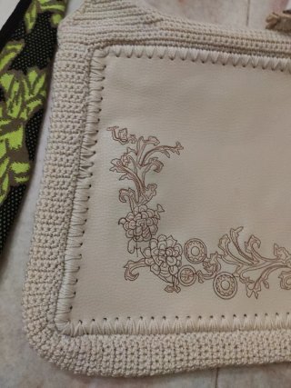 Abito mare corto fluo tubino donna con borsa beige