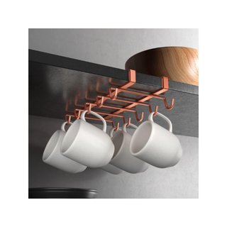 Metaltex MY MUG COPPER colgador tazas cocina cobre