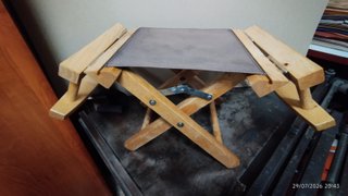 Silla Director Madera y Loneta Plegable