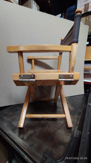 Silla Director Madera y Loneta Plegable