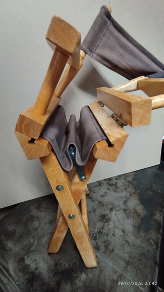 Silla Director Madera y Loneta Plegable