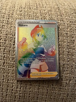 Carta Entrenador Nakara Pokémon