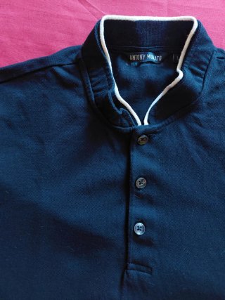 Polo cuello mao negro Talla M