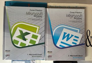 Lote Libros y Disquetes Windows y Office