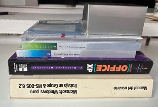 Lote Libros y Disquetes Windows y Office