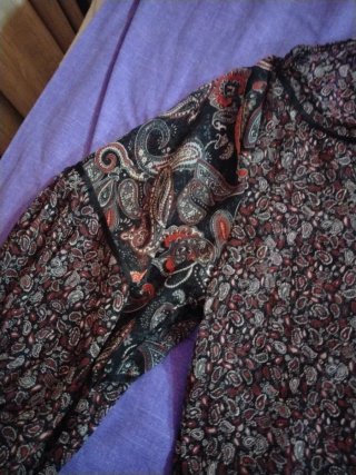 Blusa estampada multicolor