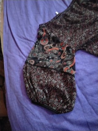 Blusa estampada multicolor