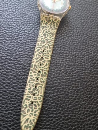 Swatch GK152 Spades Oro Verde Donna