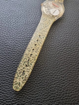 Swatch GK152 Spades Oro Verde Donna