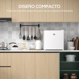 Mini Congelatore 35L a Basso Consumo Bianco Regolabile
