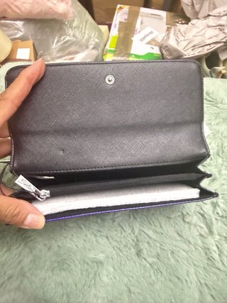 Cartera Sodinibijoux Negra y Morada
