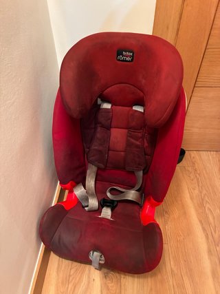 Sillita coche Britax Römer roja