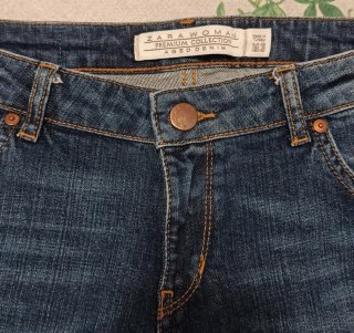 Pantalón Vaquero Zara Woman Talla 42 (40)