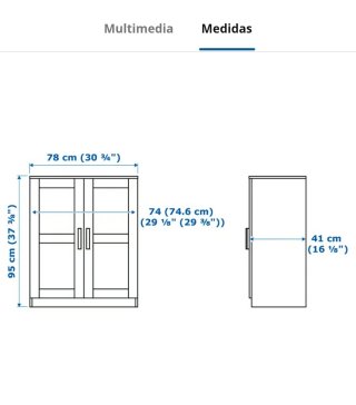 Armario Brimmes Ikea Blanco