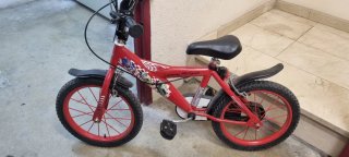 Bicicleta Infantil Roja Rayo McQueen