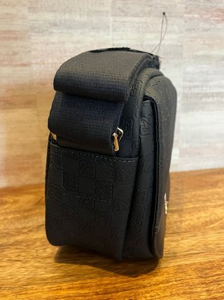 Bolso Jordan Negro Cuero