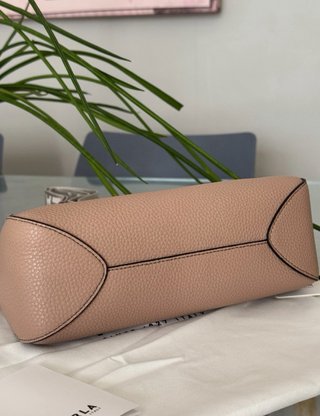 Bolso Furla Rosa y Dorado