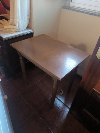 Mesa auxiliar madera 70x50x68