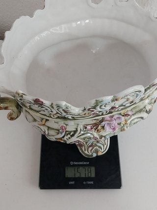 Centro de Mesa, Jardinera de Colección Capodimonti