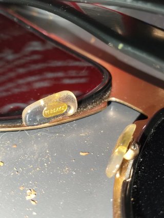 Occhiali da sole Versace Originali Nero/Oro