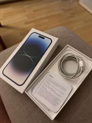 iPhone 14 Pro 77% Batería Plata Caja