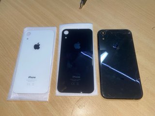 Cristal Trasero iPhone XR + chasis