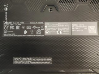 Portátil Asus TUF Gaming FX506L