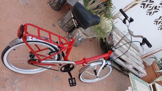 Bicicleta Urbana Dolce Vita Roja