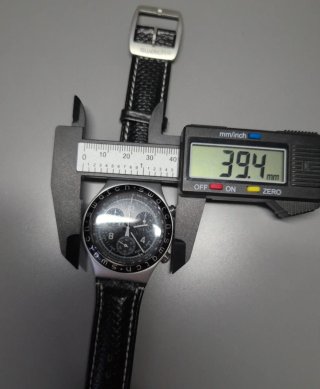 Reloj Swatch Cronógrafo Negro/Plata