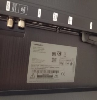 Televisión Samsung 55 Negra