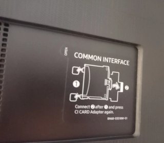 Televisión Samsung 55 Negra
