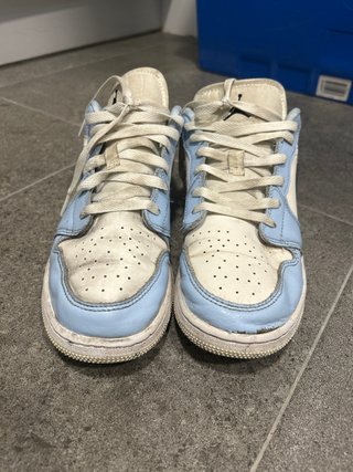Nike Air Jordan 1 Low Azul Blanco