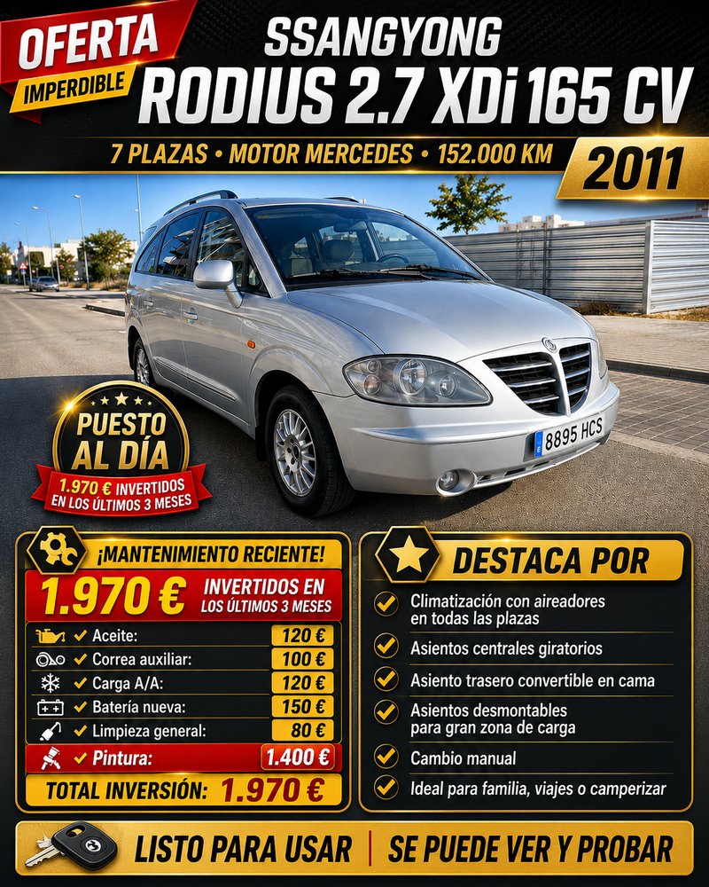SsangYong Rodius 2011 - foto 1