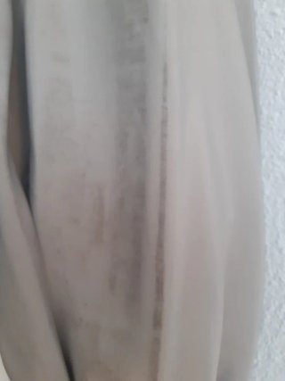 Sombrilla de tela gris