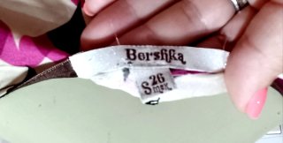 Vestido Bershka Multicolor