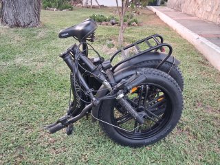 Bicicleta eléctrica plegable